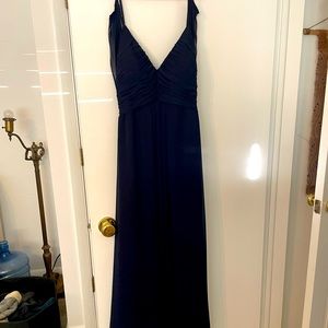 Novia bridesmaid dress. Navy